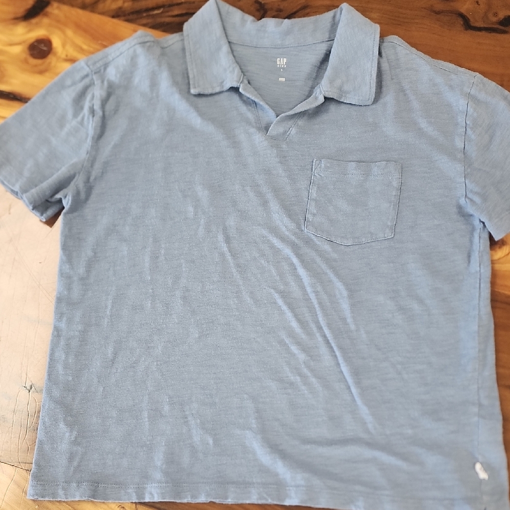 GAP Sky Blue Polo Shirt